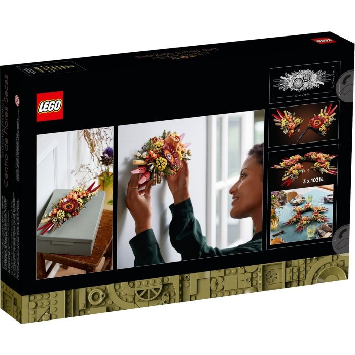 10314 Lego Icons - Dekorace ze sušených květů