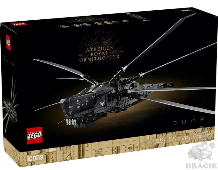 10327 Lego Icons – Duna: Atreides Royal Ornithopter