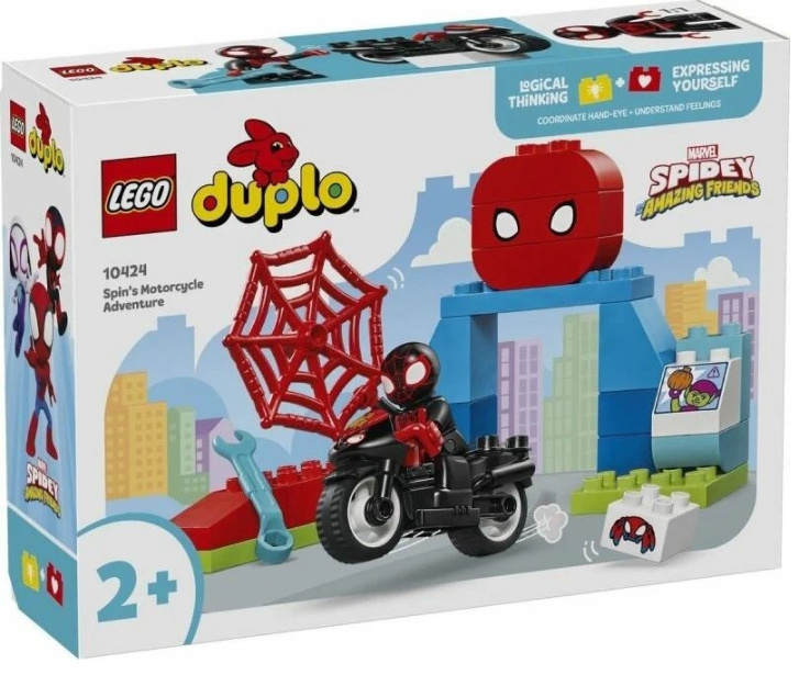 10424 Lego Duplo – Spin a dobrodružství na motorce