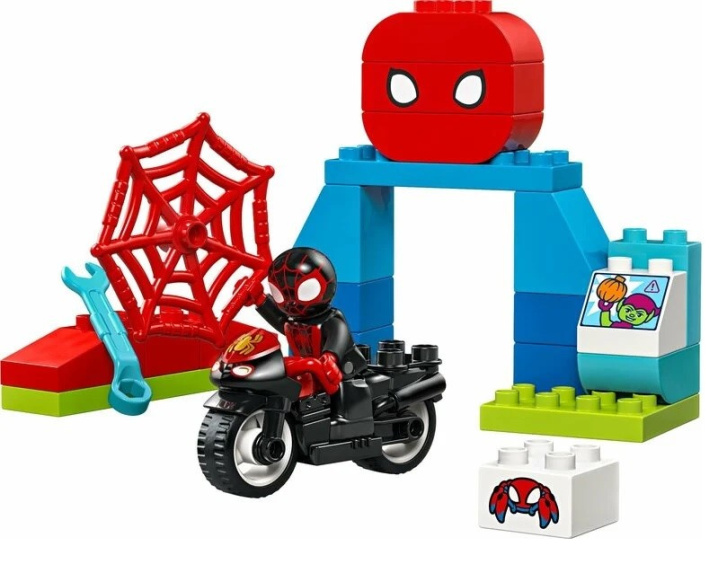 10424 Lego Duplo – Spin a dobrodružství na motorce