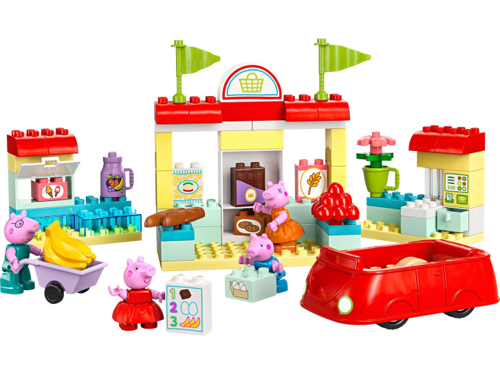 10434 Lego Duplo – Prasátko Peppa a supermarket