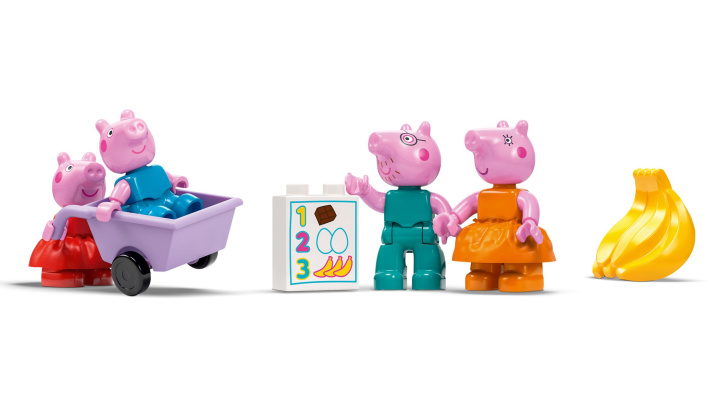 10434 Lego Duplo – Prasátko Peppa a supermarket