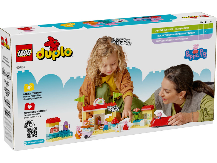 10434 Lego Duplo – Prasátko Peppa a supermarket