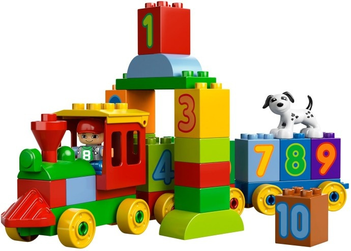 10558 LEGO DUPLO - Vláček s čísly