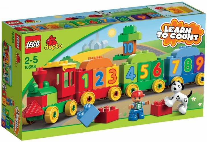 10558 LEGO DUPLO - Vláček s čísly