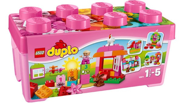 10571 LEGO DUPLO - Růžový box plný zábavy