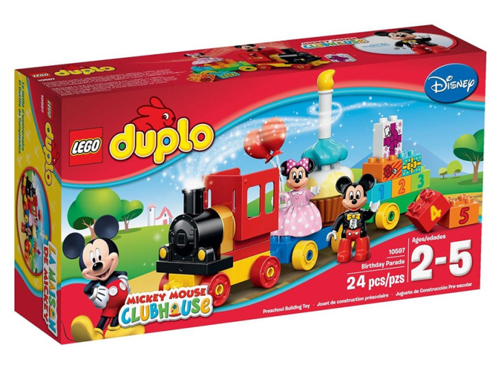 10597 LEGO DUPLO - Přehlídka k narozeninám Mickyeho a Minnie