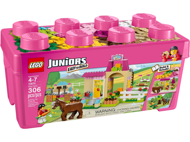 10674 LEGO JUNIORS - Farma pro koníky