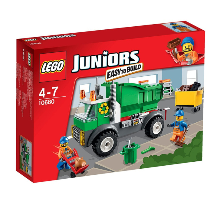 10680 LEGO JUNIORS - Popelářské auto