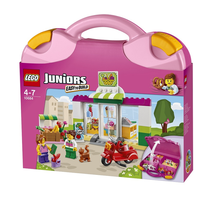 10684 LEGO JUNIORS - Supermarket v kufříku
