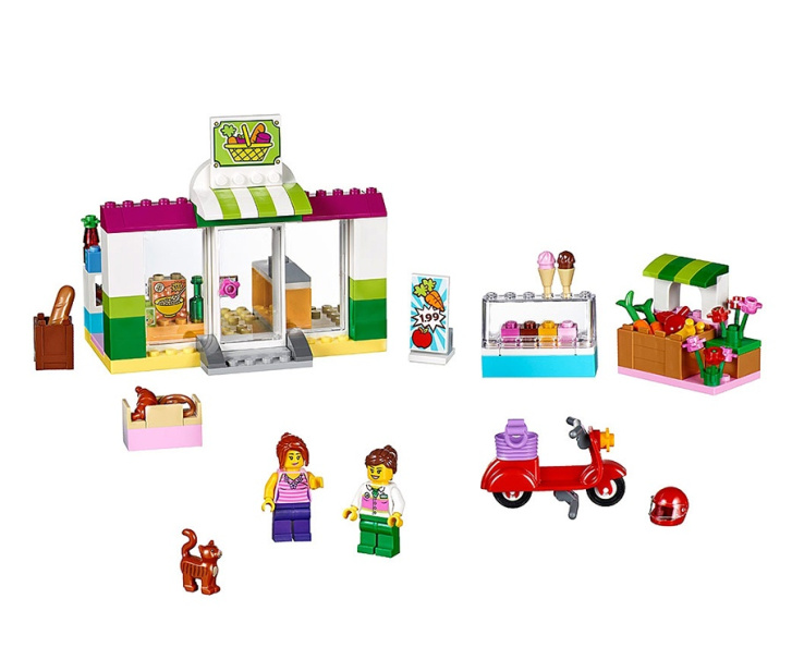 10684 LEGO JUNIORS - Supermarket v kufříku