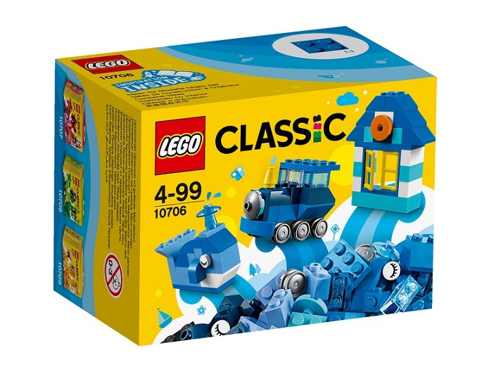 10706 LEGO CLASSIC – Modrý kreativní box