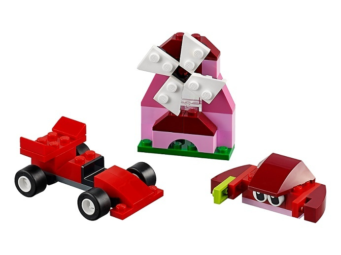 10707 LEGO CLASSIC – Červený kreativní box