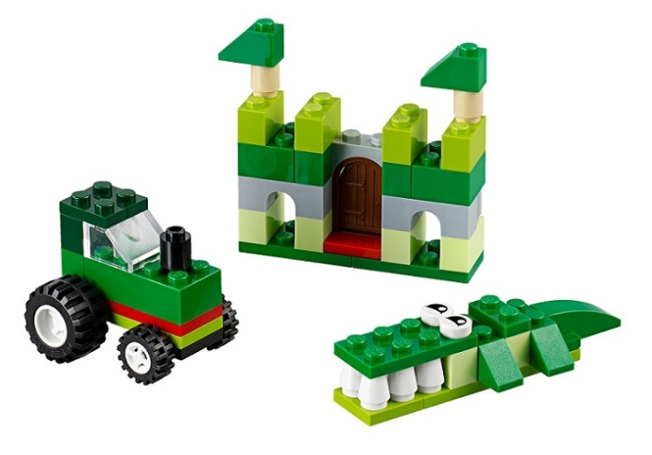 10708 LEGO CLASSIC – Zelený kreativní box