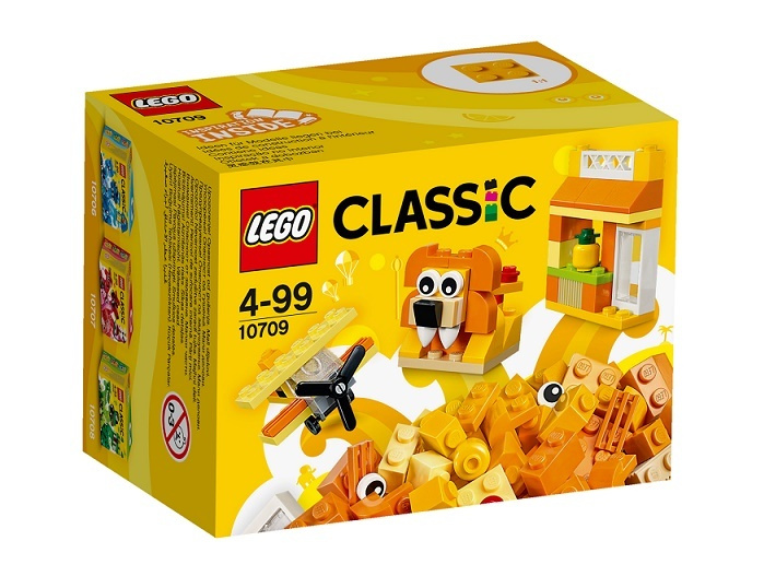 10709 LEGO CLASSIC – Oranžový kreativní box