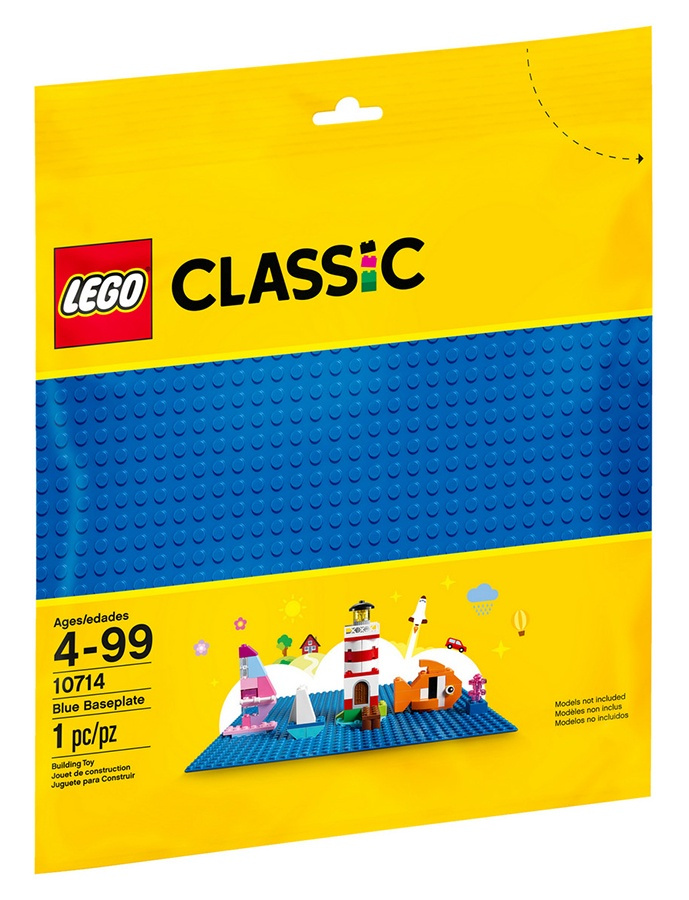 10714 Lego Classic - Modrá podložka na stavění