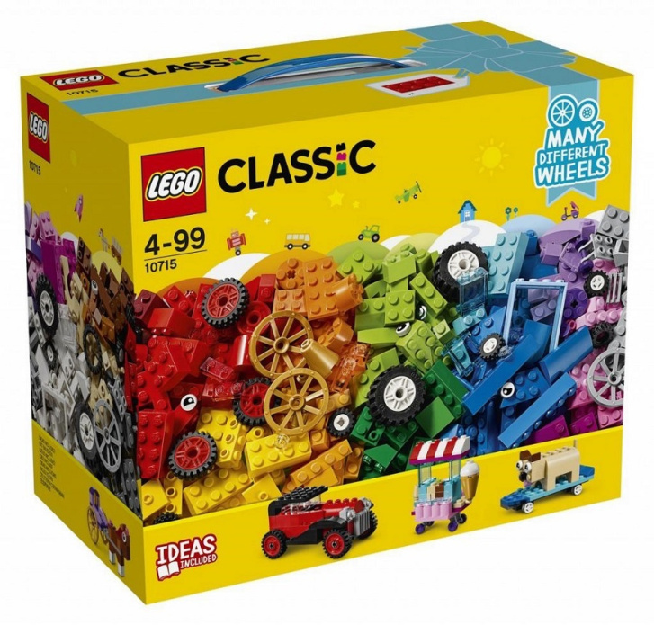 10715 LEGO CLASSIC - Kostky na kolečkách