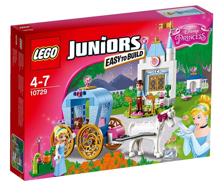 10729 LEGO JUNIORS - Popelčin kočár