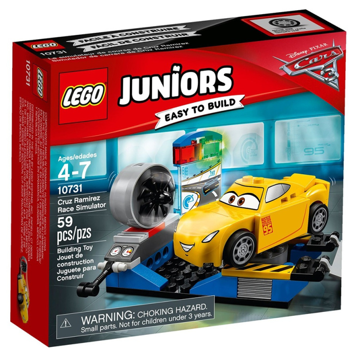 10731 LEGO JUNIORS - Závodní simulátor Cruz Ramirezové