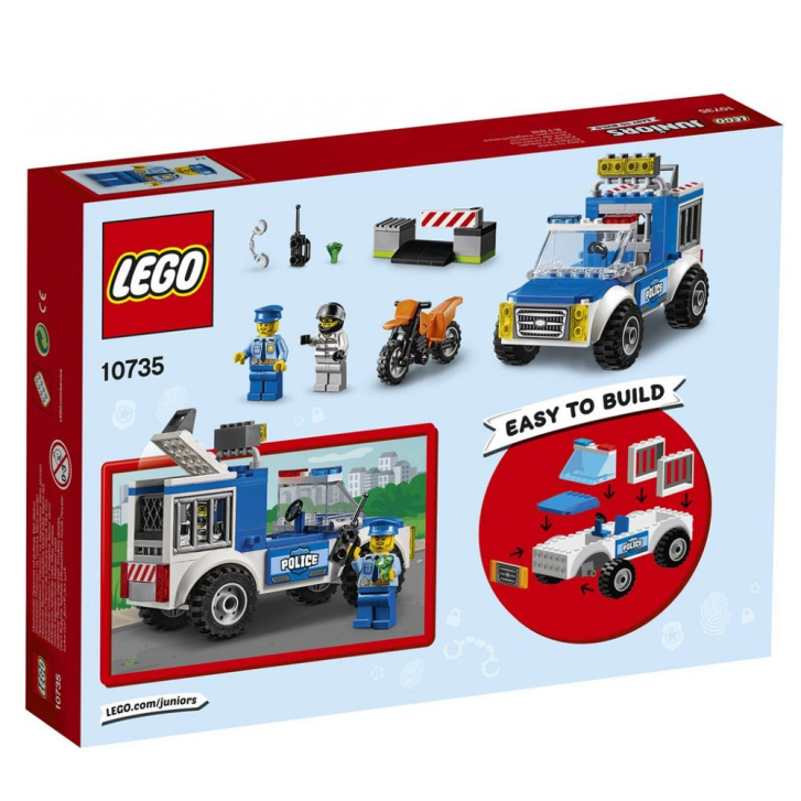 10735 LEGO JUNIORS - Honička s policejní dodávkou