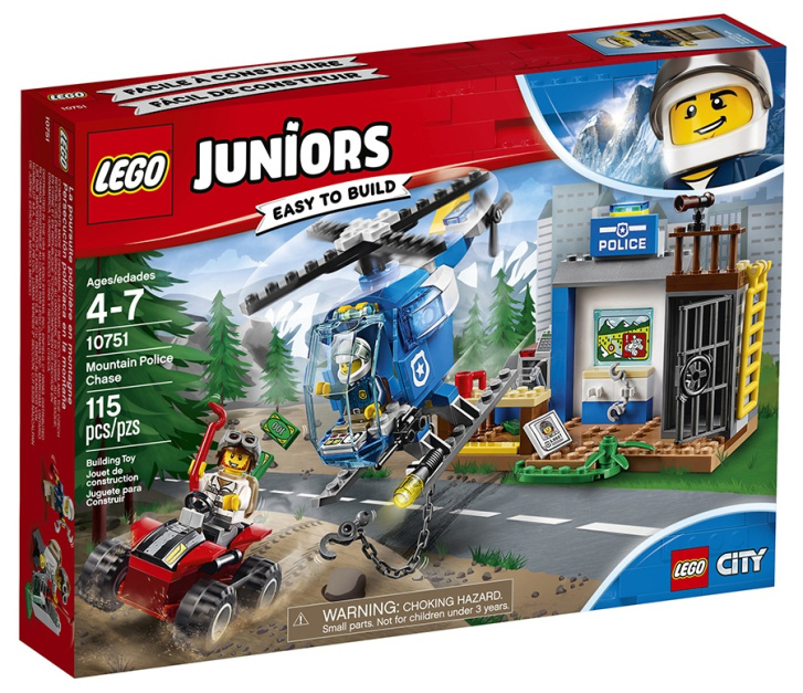 10751 LEGO JUNIORS - Policejní honička v horách