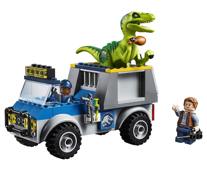 10757 LEGO JUNIORS - Raptor a záchranářské vozidlo