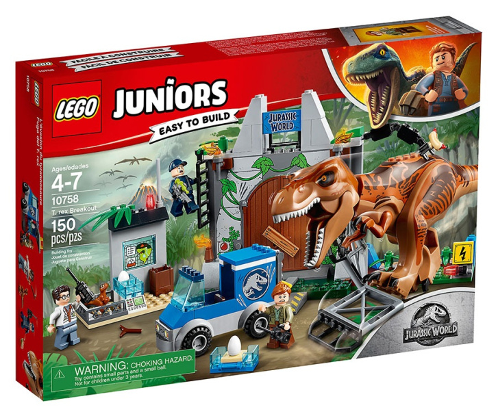 10758 LEGO JUNIORS - Útěk T-Rexa