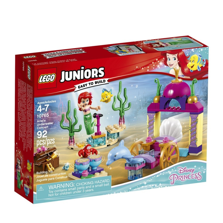 10765 LEGO JUNIORS Disney Princess – Arielin podvodní koncert