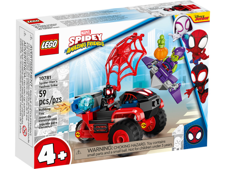 10781 Lego Marvel – Miles Morales: Spider-Man a jeho techno trojkolka
