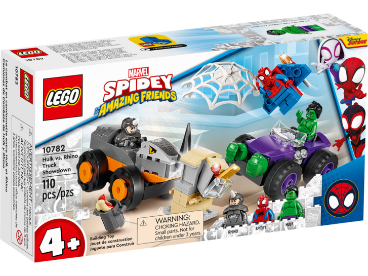 10782 Lego Marvel – Hulk vs. Rhino-souboj džípů