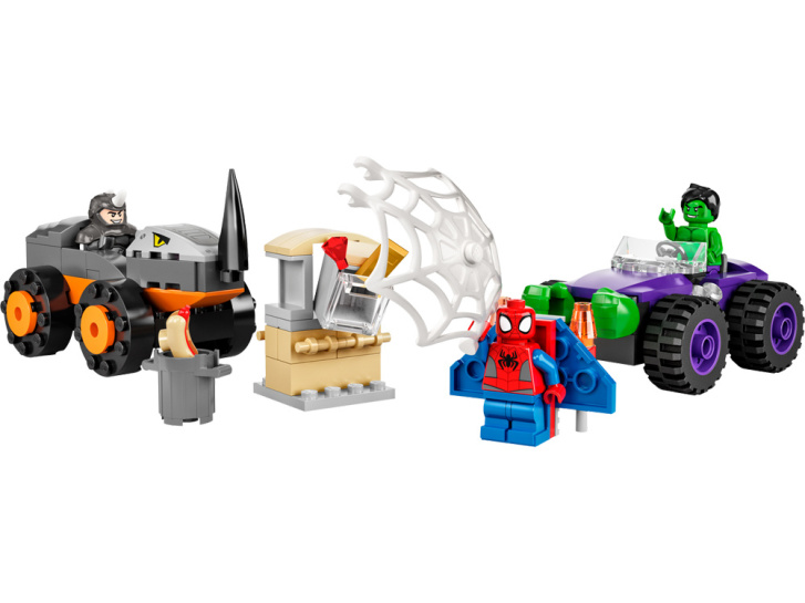 10782 Lego Marvel – Hulk vs. Rhino-souboj džípů