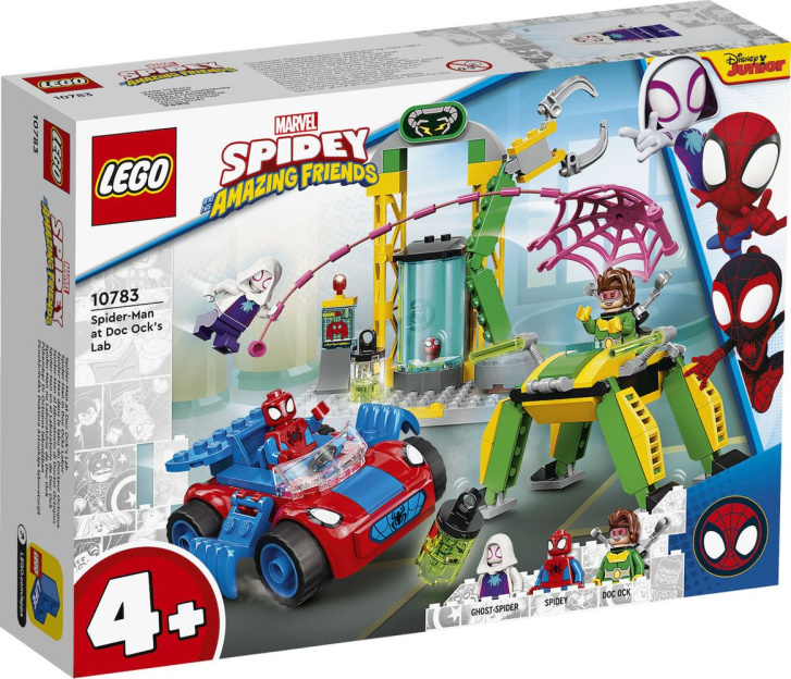 10783 Lego Marvel – Spiderman v laboratoři Doca Ocka