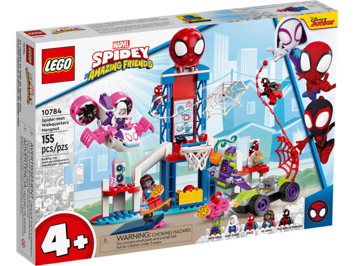 10784 Lego Marvel – Spiderman a pavoučí základna