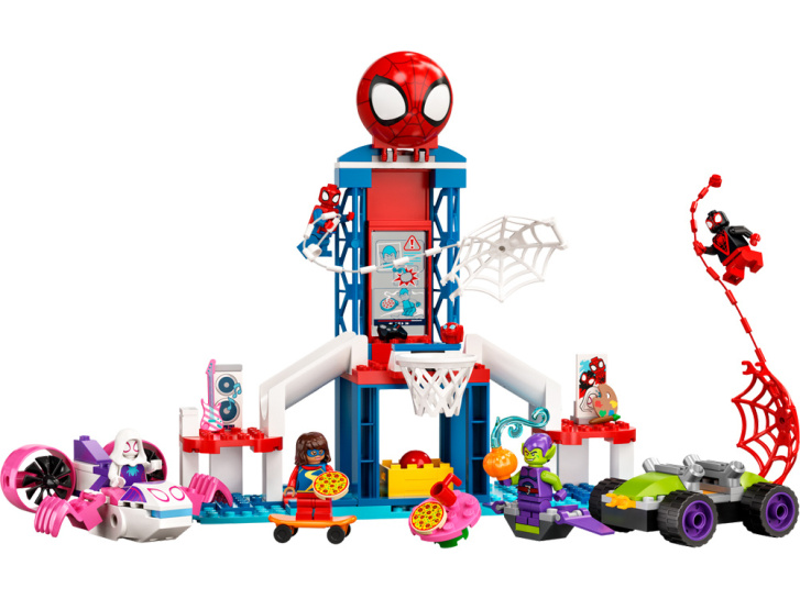10784 Lego Marvel – Spiderman a pavoučí základna