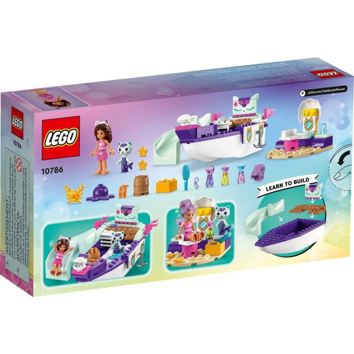 10786 LEGO Gabby's Dollhouse- Gábi a Rybočka na luxusní lodi