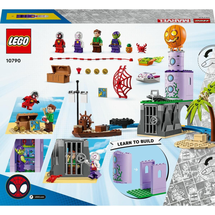 10790 Lego Marvel- Spideyho tým v majáku Zeleného Goblina