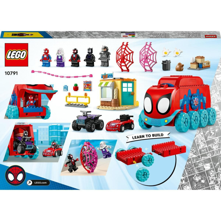 10791 Lego Marvel- Mobilní Základna Spideyho Týmu