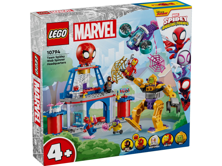 10794 Lego Marvel – Pavoučí základna Spideyho týmu