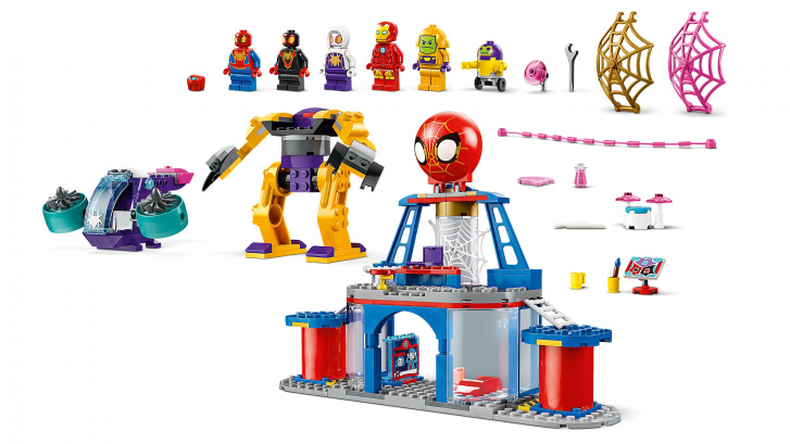 10794 Lego Marvel – Pavoučí základna Spideyho týmu