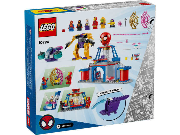 10794 Lego Marvel – Pavoučí základna Spideyho týmu