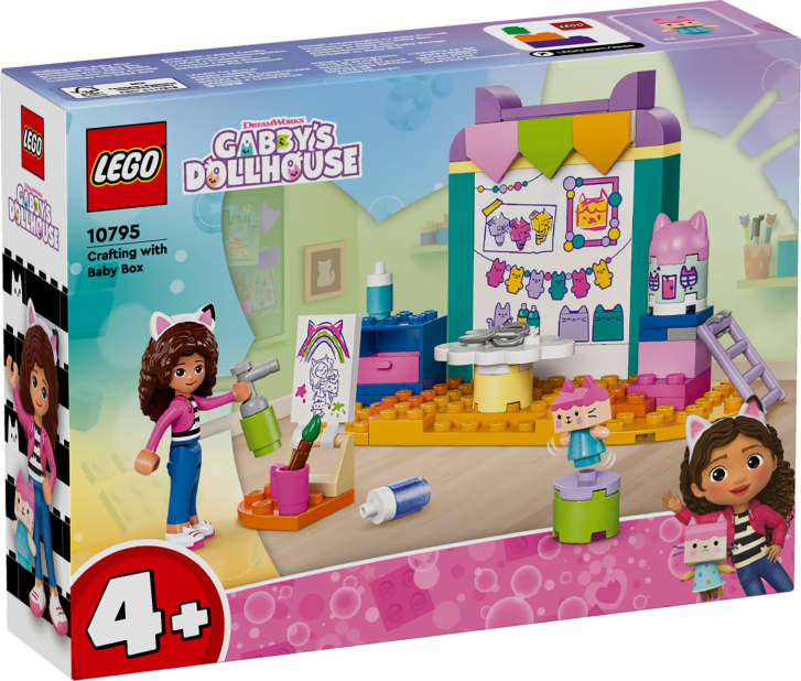 10795 Lego Gabby's Dollhouse – Tvoření s Baby Boxem