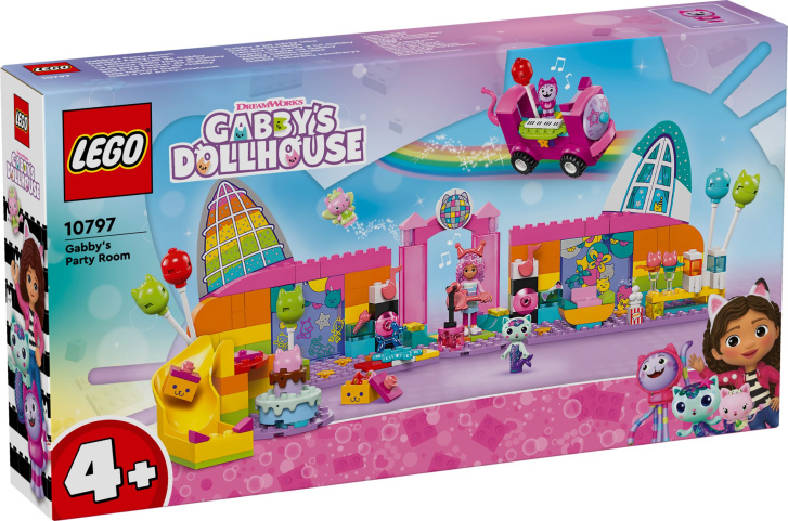 10797 Lego Gabby's Dollhouse – Gabby a její párty pokoj