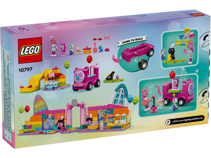 10797 Lego Gabby's Dollhouse – Gabby a její párty pokoj