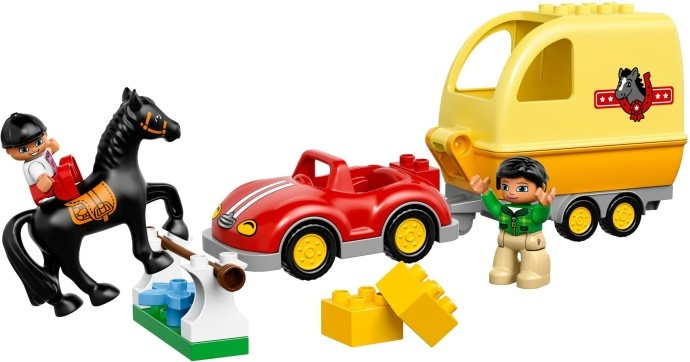 10807 LEGO DUPLO – Přívěs pro koně
