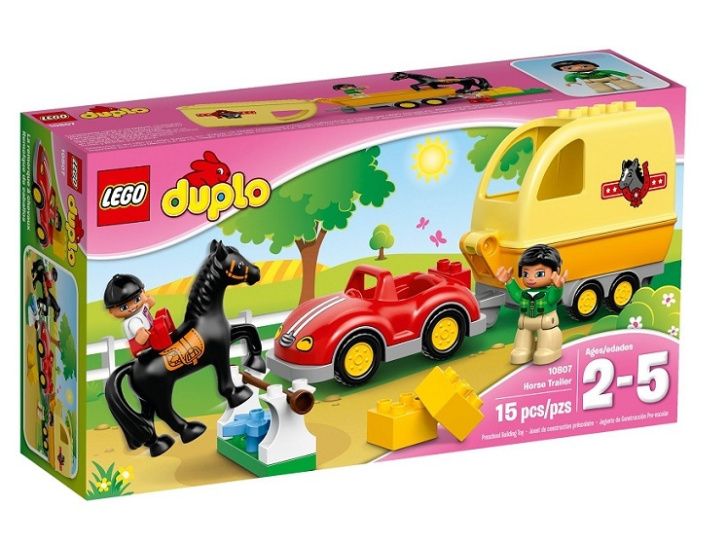 10807 LEGO DUPLO – Přívěs pro koně