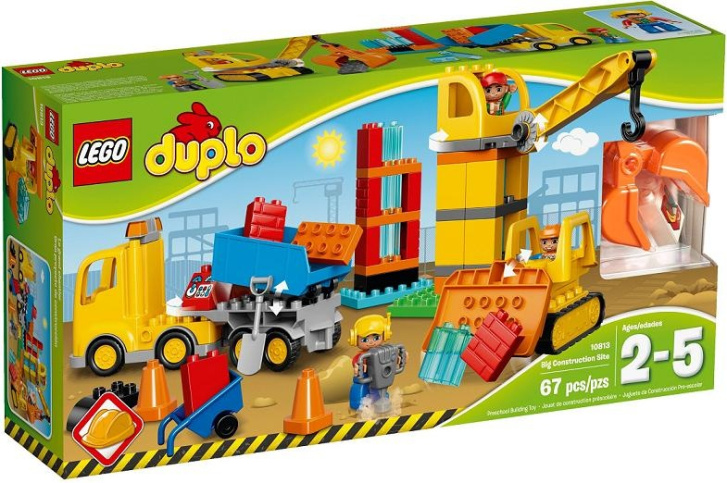 10813 LEGO DUPLO – Velké staveniště