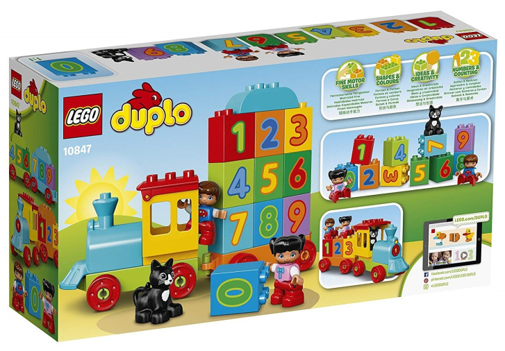 10847 LEGO DUPLO - Vláček s čísly