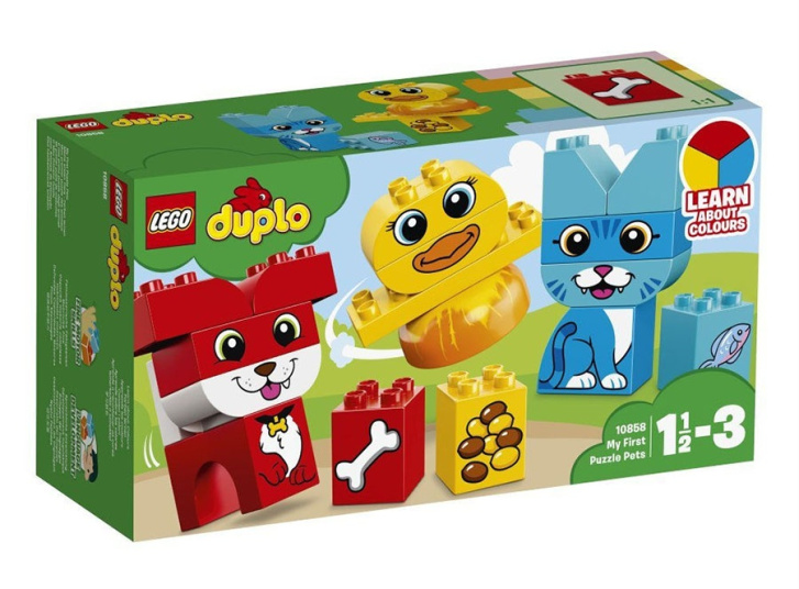 10858 LEGO DUPLO - Moji první skládací mazlíčci