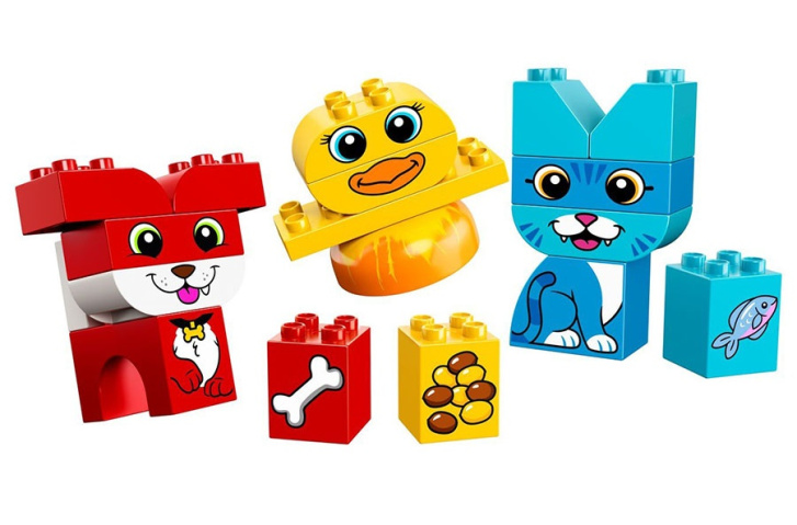 10858 LEGO DUPLO - Moji první skládací mazlíčci