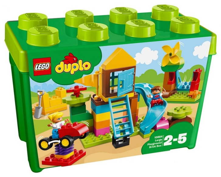 10864 LEGO DUPLO - Velký box s kostkami na výstavbu hřiště